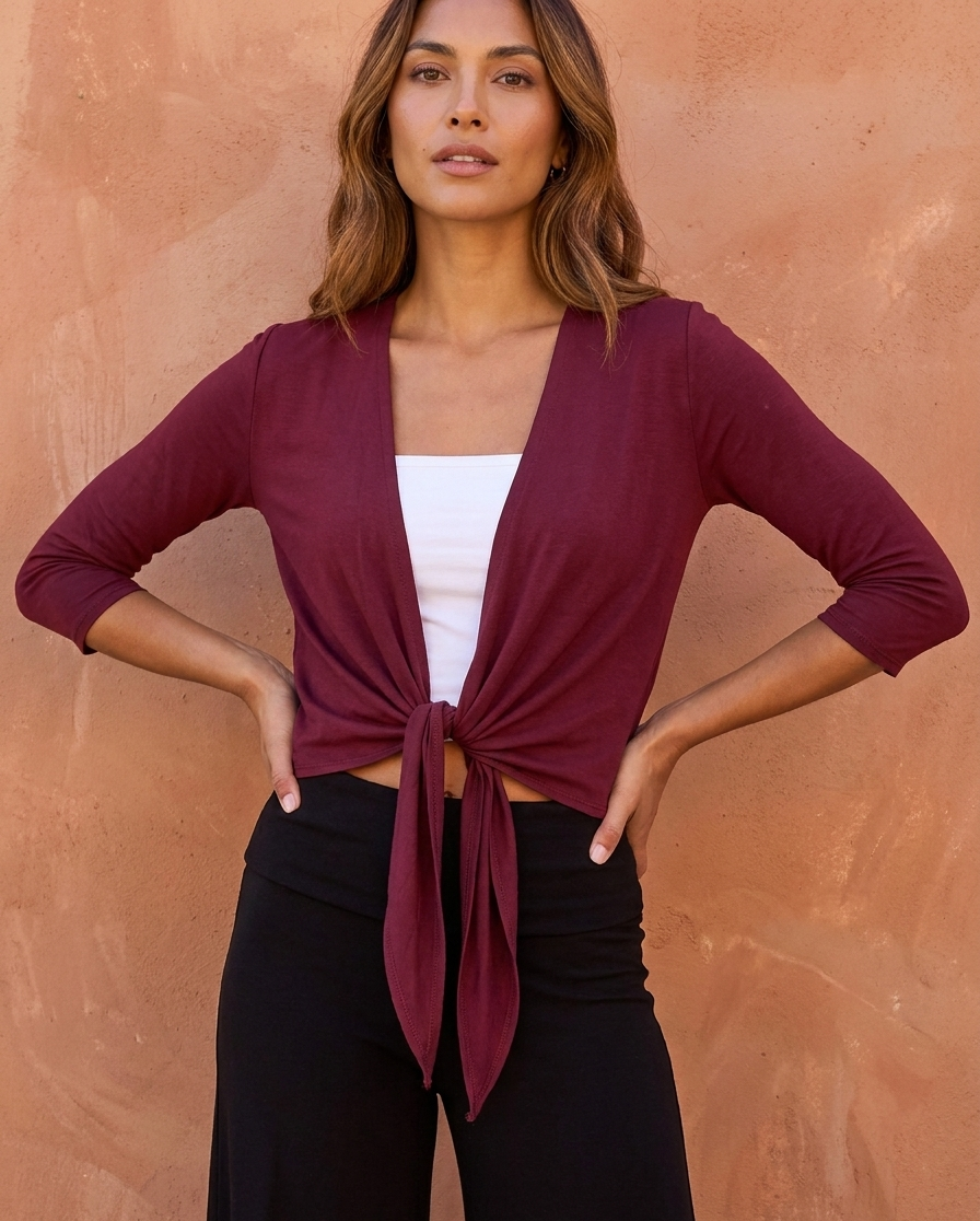 Open Front Shrug