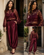 Zaria 3-Piece Satin Co-ord Set