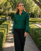 Sable Stripe Sheer Shirt