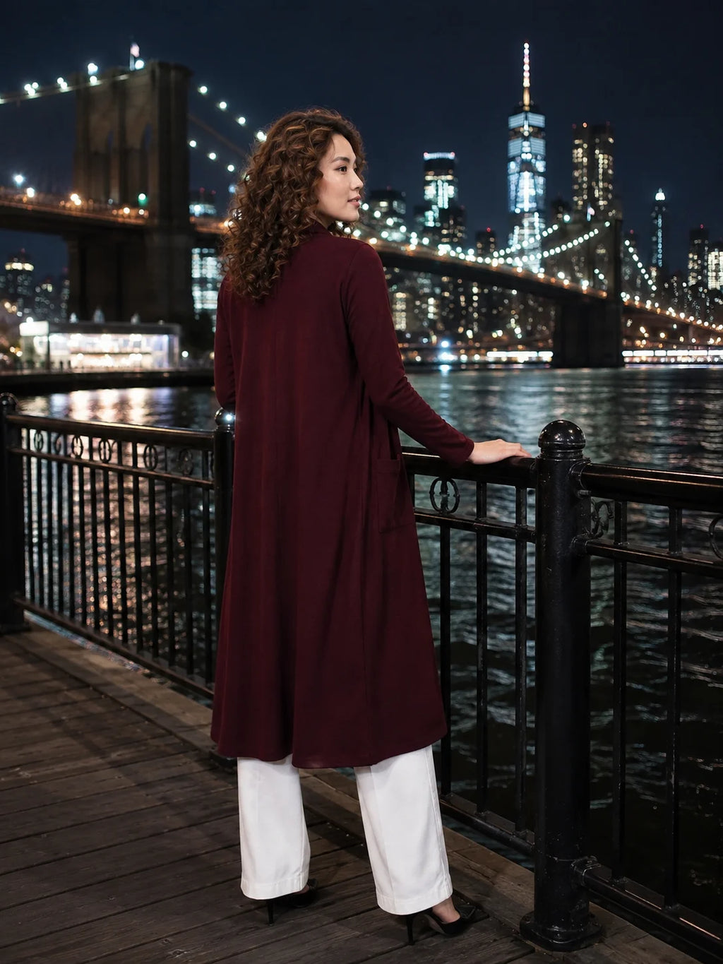 Rib Longline Shrug