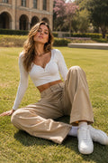 Leaf Pants For Women