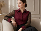 Eclipse | Mesh-Sleeve Shirt Magracia