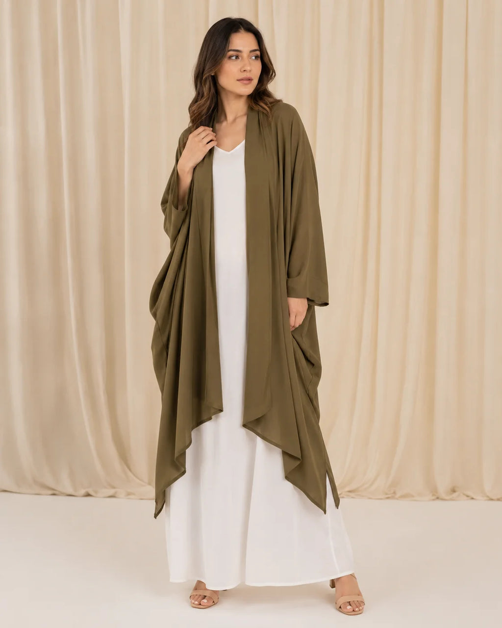 Georgette Long Shrug