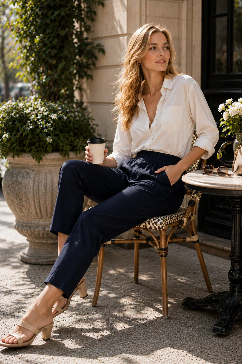 Cotton Fit Trouser