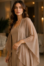 Vera Silk Crepe Shrug