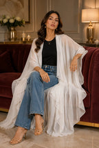 Vera Silk Crepe Shrug