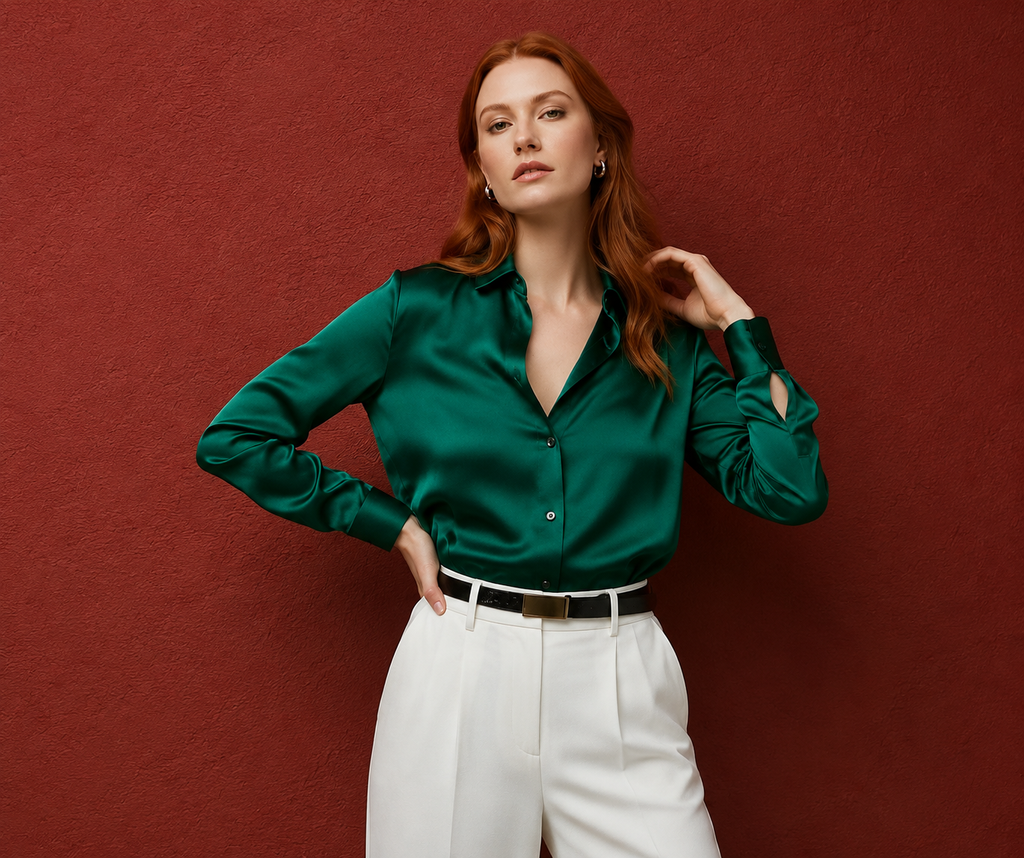 Silk Shirt For Women | Premium Wear