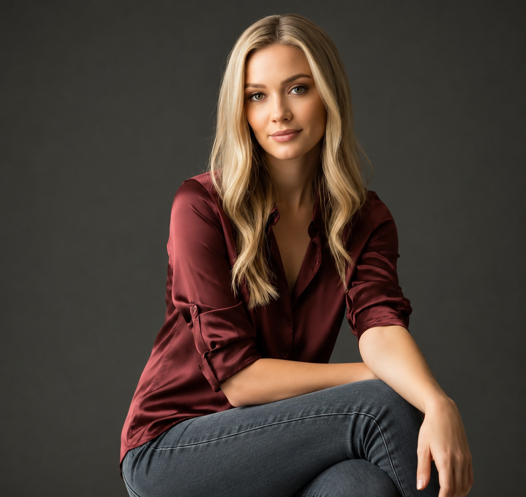 Silk Shirt For Women | Premium Wear