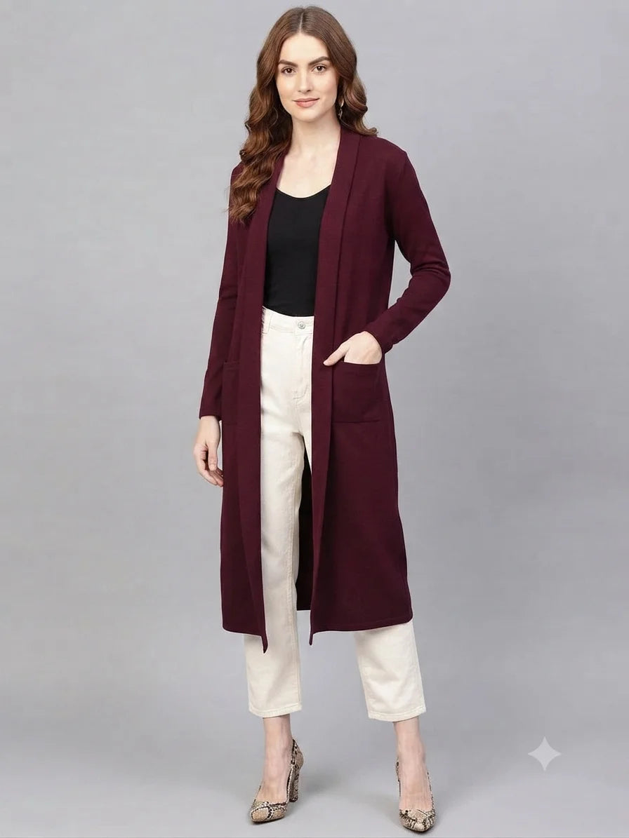 Rib Longline Shrug