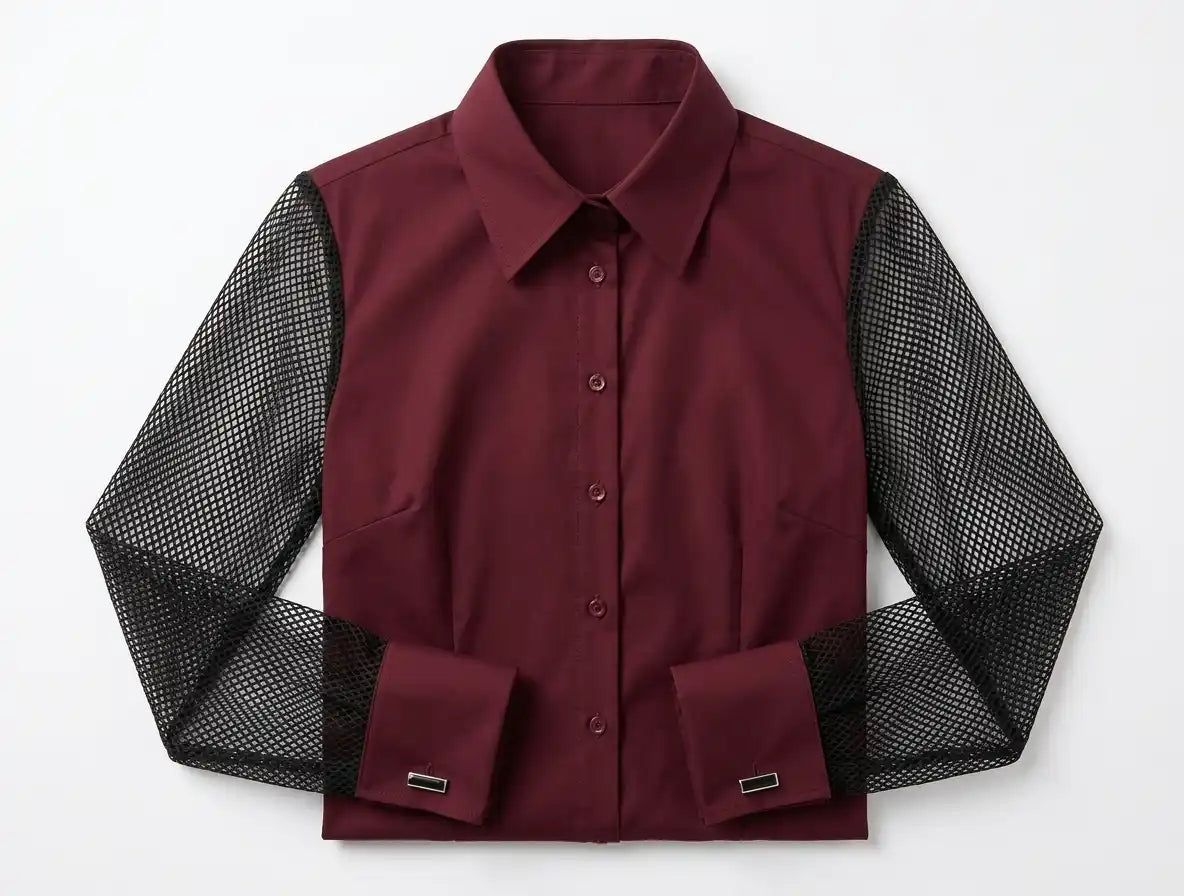 Eclipse | Mesh-Sleeve Shirt Magracia