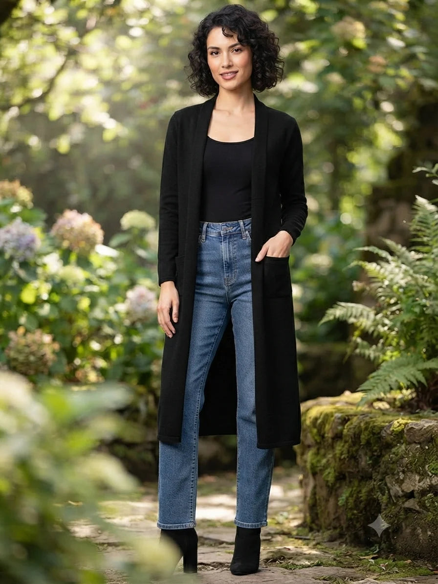 Rib Longline Shrug