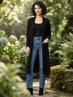 Rib Longline Shrug