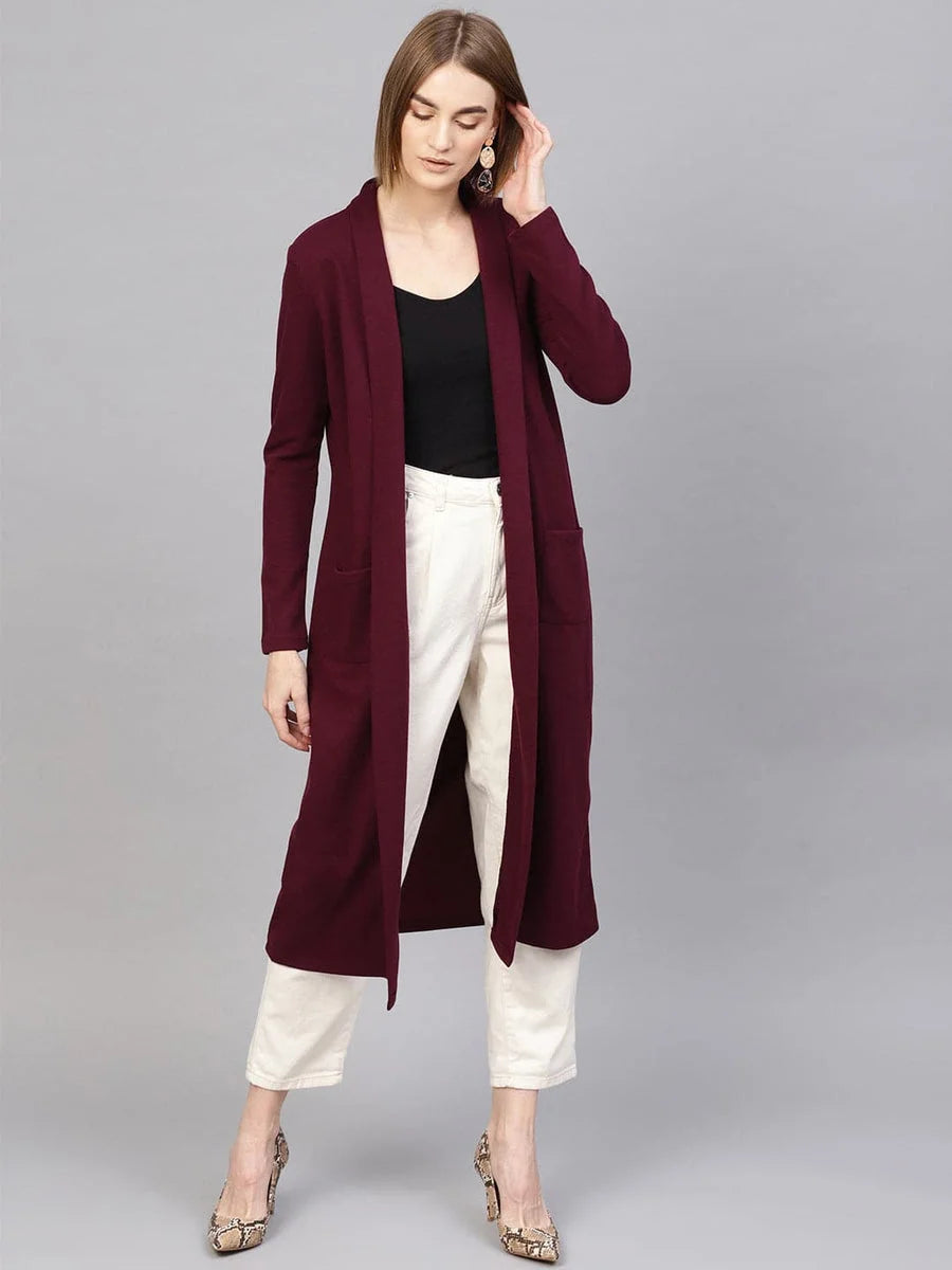 Rib Longline Shrug