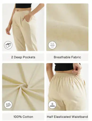 Cotton Fit Trouser Magracia